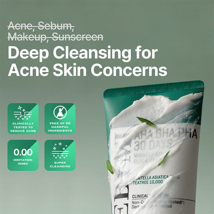 Some By Mi AHA-BHA-PHA 30DAYS MIRACLE ACNE CLEAR FOAM 100ml