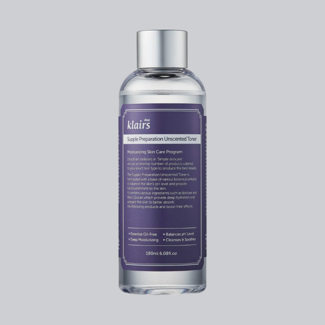 Dear Klairs Supple Preparation Unscented Toner 180ml