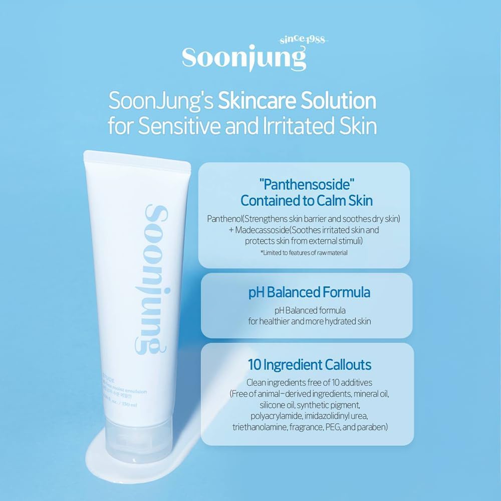 Etude House SoonJung 10 Free Moist Emulsion 130ml