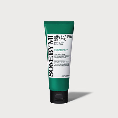Some By Mi AHA-BHA-PHA 30DAYS MIRACLE ACNE CLEAR FOAM 100ml