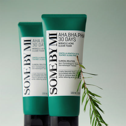 Some By Mi AHA-BHA-PHA 30DAYS MIRACLE ACNE CLEAR FOAM 100ml
