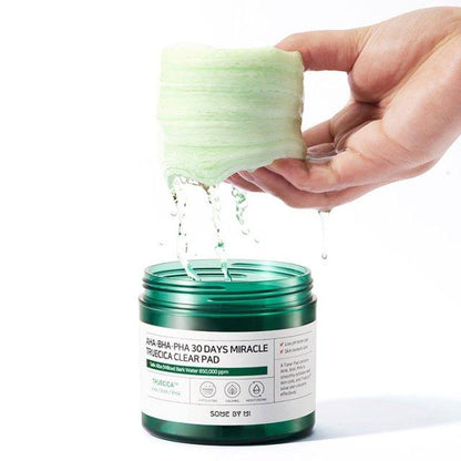Some By Mi AHA BHA PHA 30 Days Miracle Truecica Clear Pad 70ea