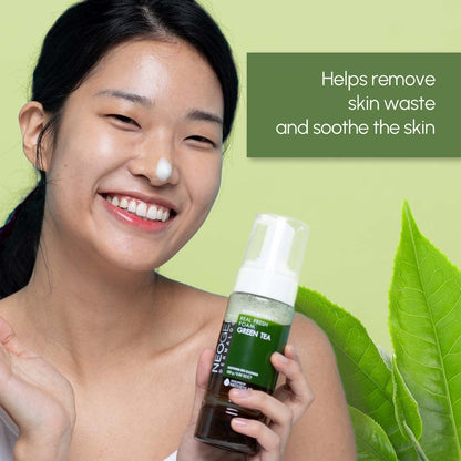 NeoGen DERMALOGY REAL FRESH FOAM CLEANSER GREEN TEA 160G