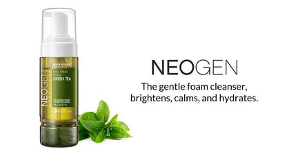NeoGen DERMALOGY REAL FRESH FOAM CLEANSER GREEN TEA 160G
