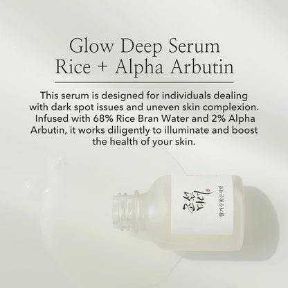 Beauty Of Joseon Glow Deep Serum : Rice + Alpha arbutin 30ml
