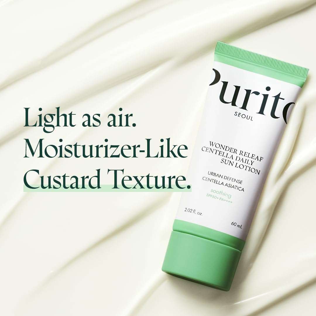 Purito Wonder Releaf Centella Daily Sun Lotion SPF50+ PA++++ 60ml